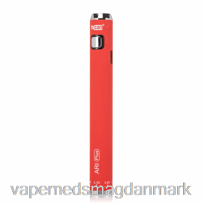 Vape Uden Nikotin Yocan Ari Plus 900mah Batteri Rød